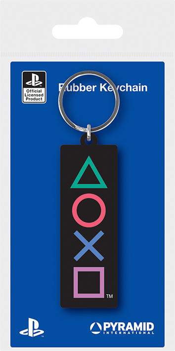 PLAYSTATION - Shapes - Rubber Keychain_IMAGE_1