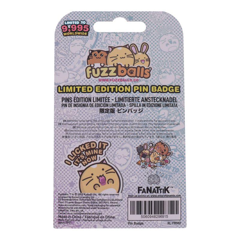 FUZZBALLS - Whisky will work 4 treats - Limited Edition Pin's - 3
