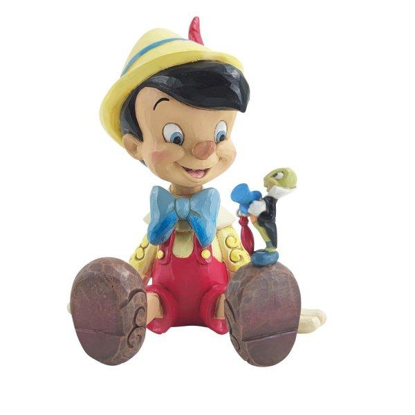DISNEY TRADITIONS - Pinocchio et Jiminy Cricket -Statuette Enesco 15cm - 2