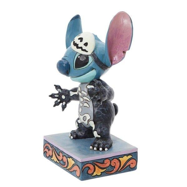 DISNEY TRAD. - Stitch Squelette Phosphorescent - Statuette Enesco 15cm - 5
