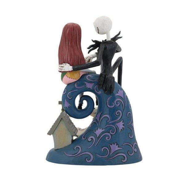 DISNEY TRADITIONS - Jack, Sally et Zero - Statuette Enesco 20cm - 2