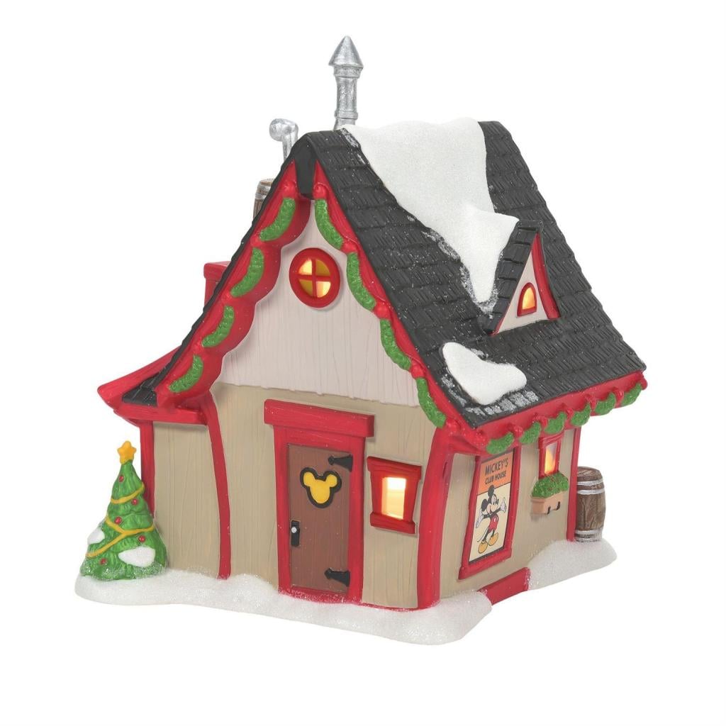 MICKEY - Club House - Décoration Lumineuse Enesco - 19 x 15,5 cm - 2