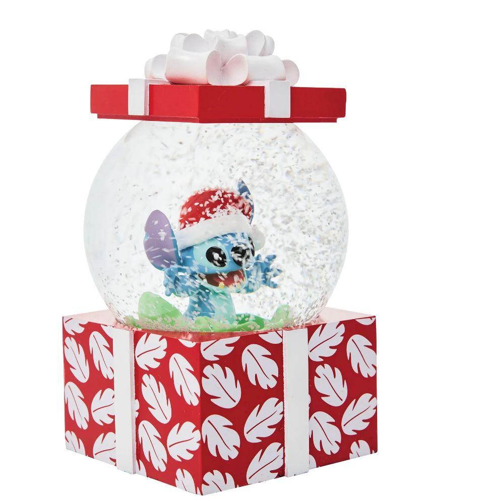 STITCH - Boule à neige - Cadeau de Noël  - 10x 13,5 cm - 2