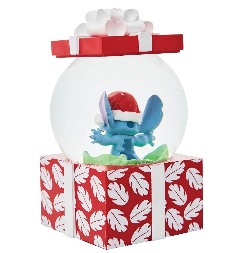 STITCH - Boule à neige - Cadeau de Noël  - 10x 13,5 cm - 4