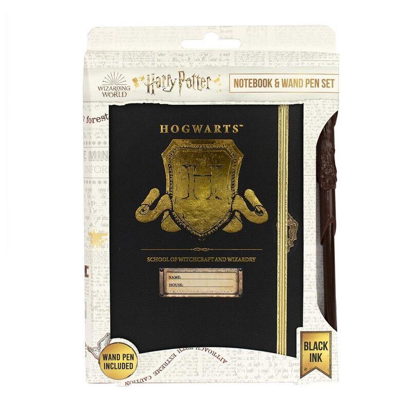 HARRY POTTER - Hogwarts - Set Notebook A5 + Stylo-Bille Baguette - 2