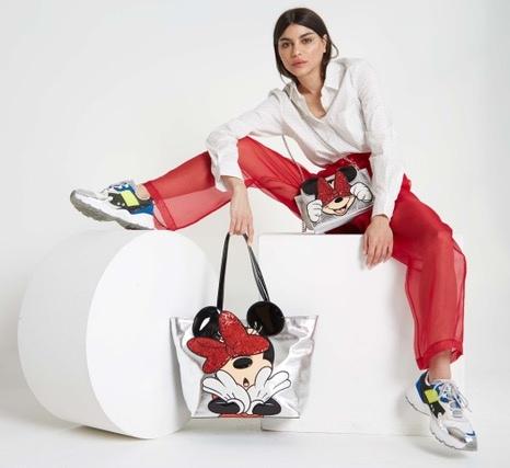 DISNEY - Shoulder Bag Silver Minnie 'Danielle Nicole' - 2