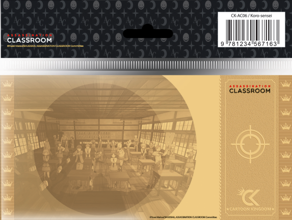 ASSASSINATION CLASSROOM - Koro-Sensei  Ennuyé - Golden Ticket - 3