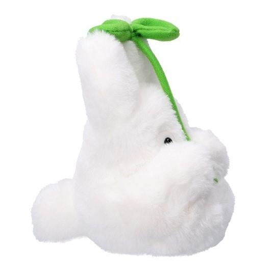 MY NEIGHBOUR TOTORO - White Totoro with leaf - Nakayoshi Plush - 2