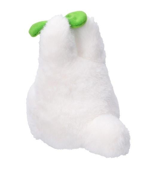 MY NEIGHBOUR TOTORO - White Totoro with leaf - Nakayoshi Plush - 3