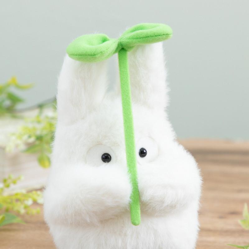 MY NEIGHBOR TOTORO - White Totoro - Dondoko Plush 18cm - 3