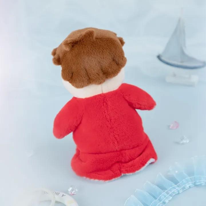 PONYO ON THE CLIFF - Ponyo lies down - Nakayoshi Plush 15cm - 2