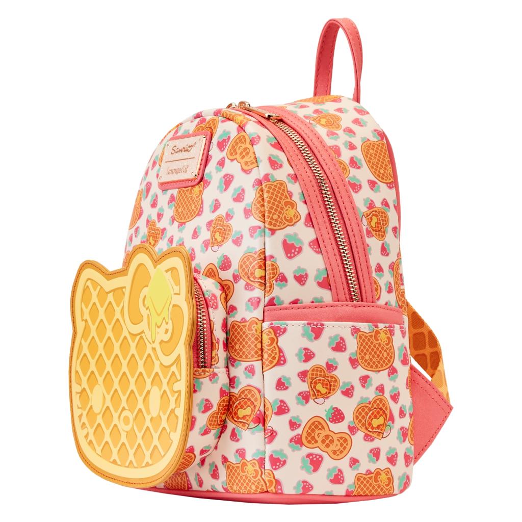 HELLO KITTY - Gauffre Petit-déjeuner -Mini Sac à Dos LoungeFly - 2