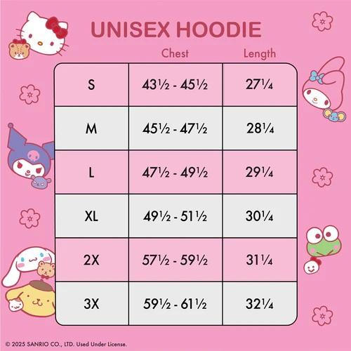 SANRIO - Sanrio & Amis - Hoodie Unisex Loungefly (L) - 6