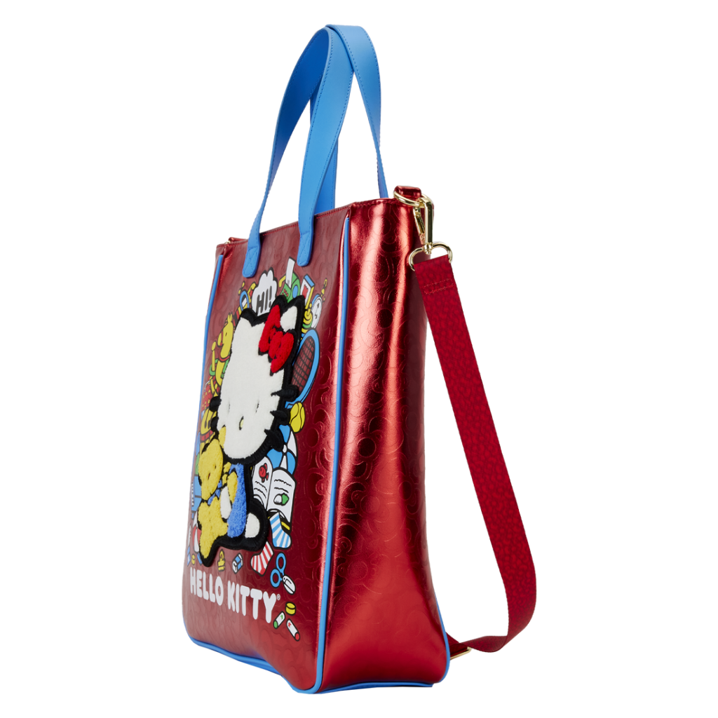 HELLO KITTY -50ème Anniv. -Tote Bag Métallique avec Coin Bag Loungefly - 2