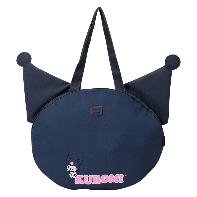 SANRIO - Kuromi - Oversize Canvas Tote Bag LoungeFly - 3