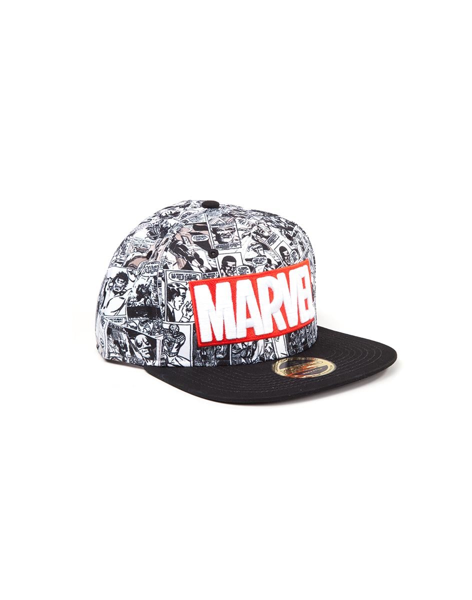 MARVEL - Snapback - Classic Logo Red & White - 2
