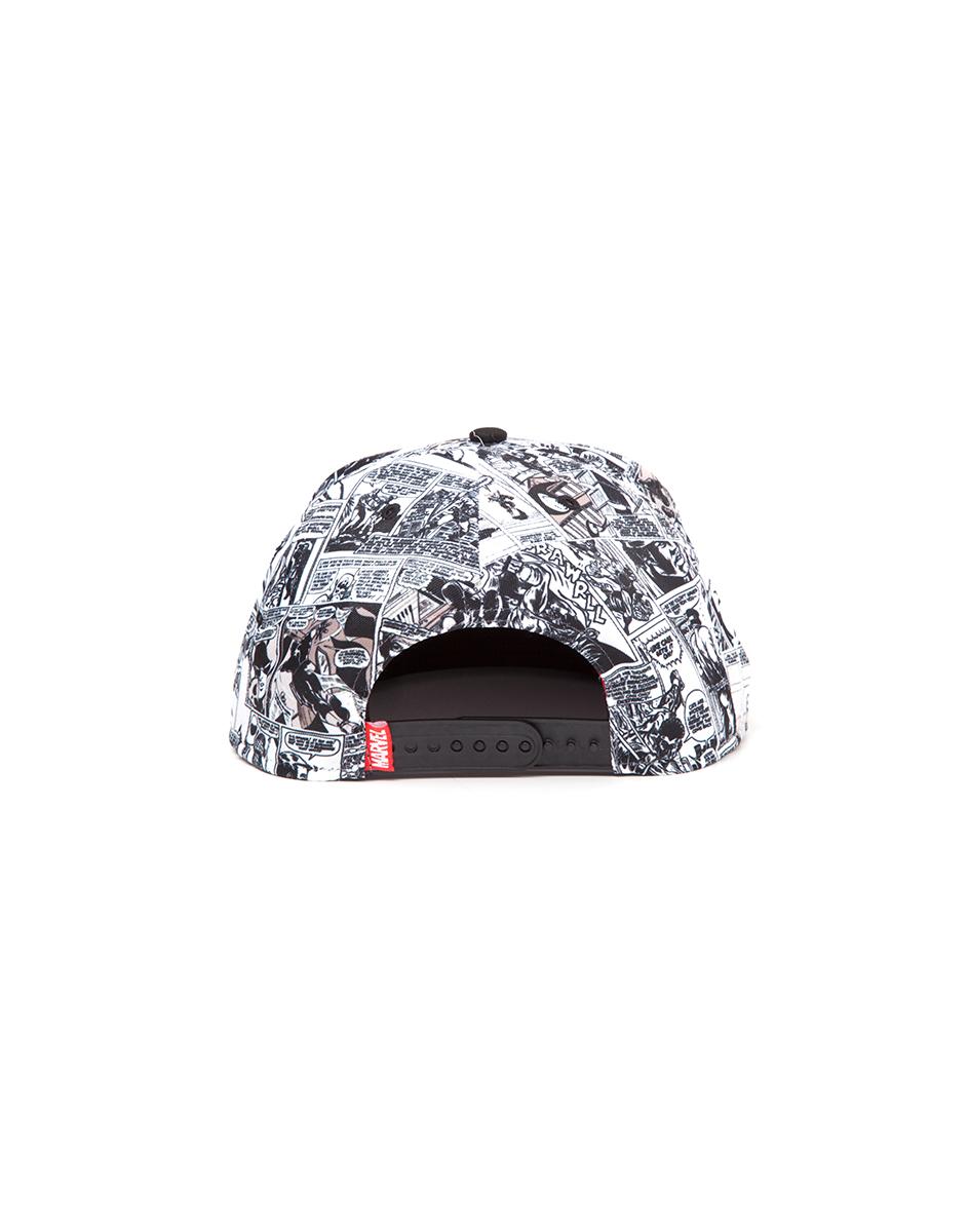 MARVEL - Snapback - Classic Logo Red & White - 3