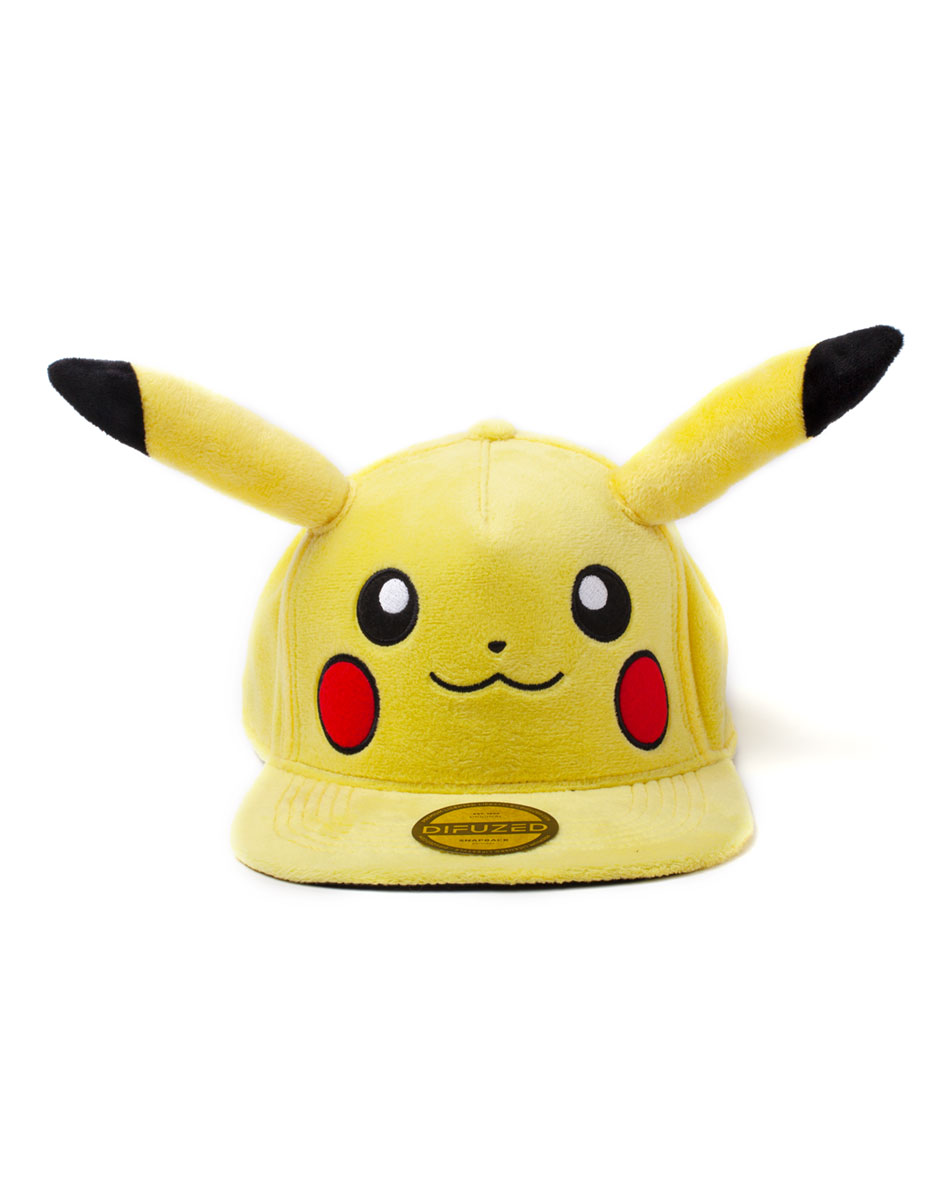 POKEMON - Plush Premium Plush Snapback - Pikachu_IMAGE_1