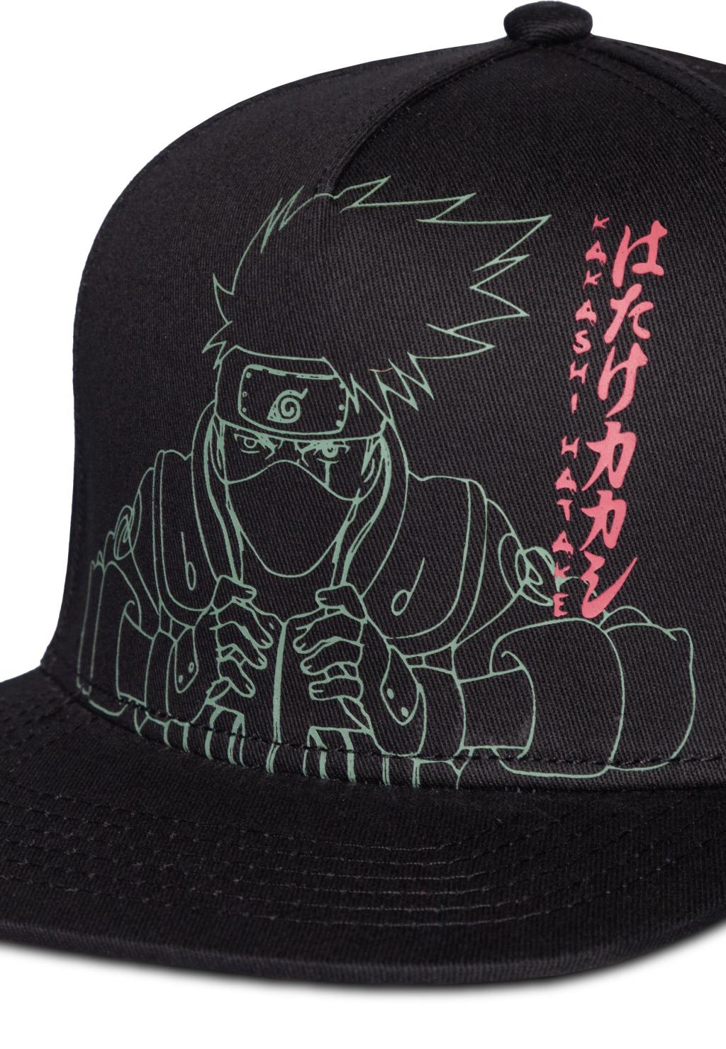 NARUTO Shippuden - Kakashi Line Art - Casquette Snapback Homme - 3