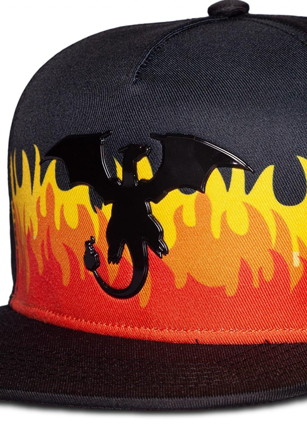 POKEMON - Dracaufeu- Casquette Snapback - 2