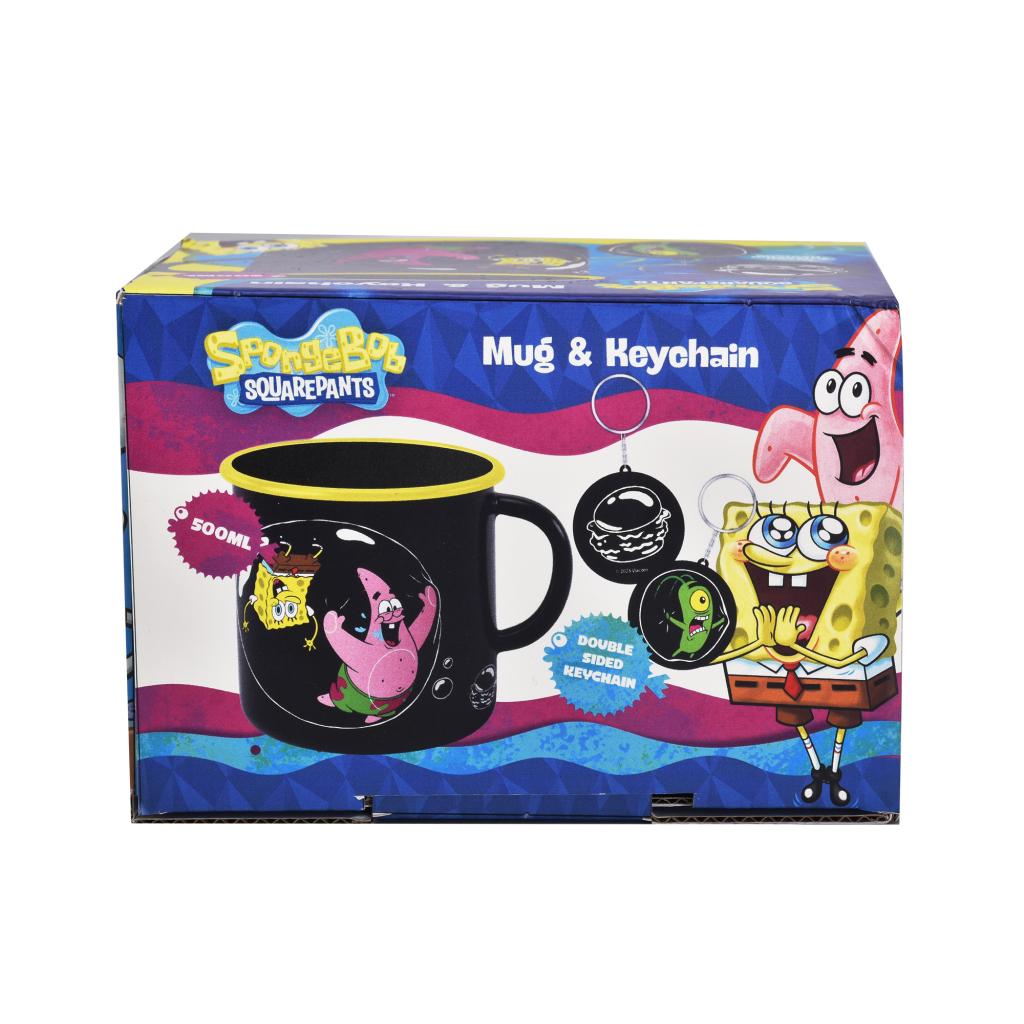 BOB L'EPONGE - Gift Box - Mug + Porte-Clé - 5