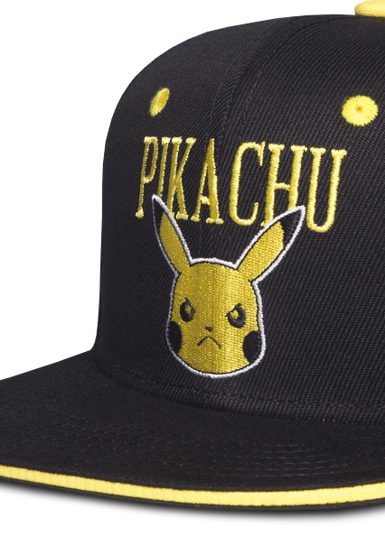 POKEMON - Pikachu Faché - Casquette Snapback - 3