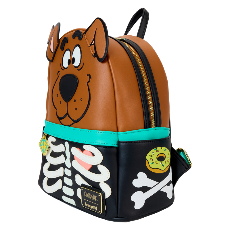 SCOOBY DOO - Skeleton Scooby Doo - Mini Sac à Dos LoungeFly - 3
