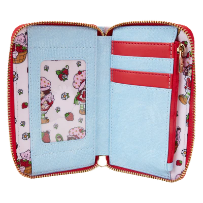 CHARLOTTE AUX FRAISES - Denim - Portefeuille LoungeFly - 4