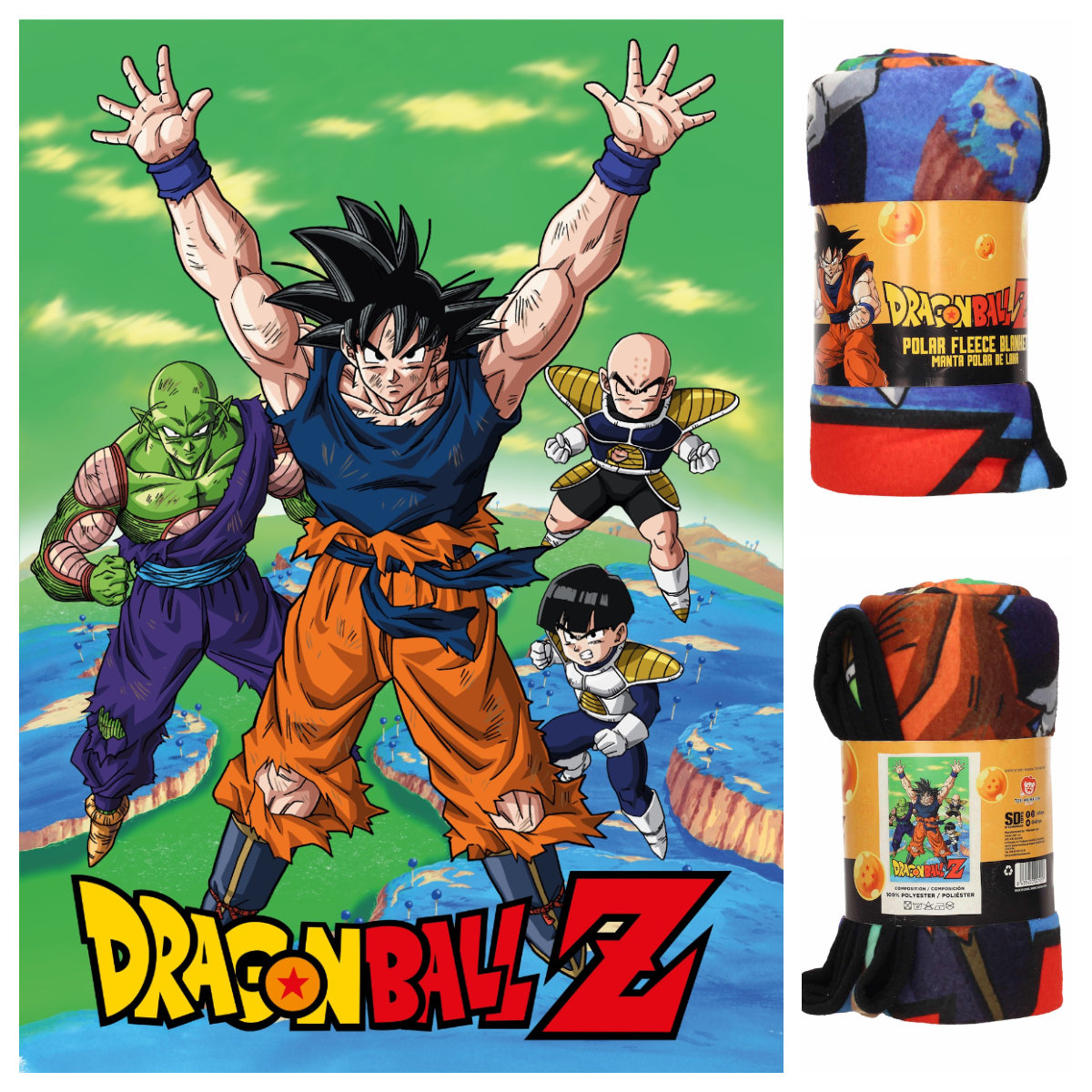 DRAGON BALL - Plaid 100X150 cm - Namek : : Couverture Dragon  Ball