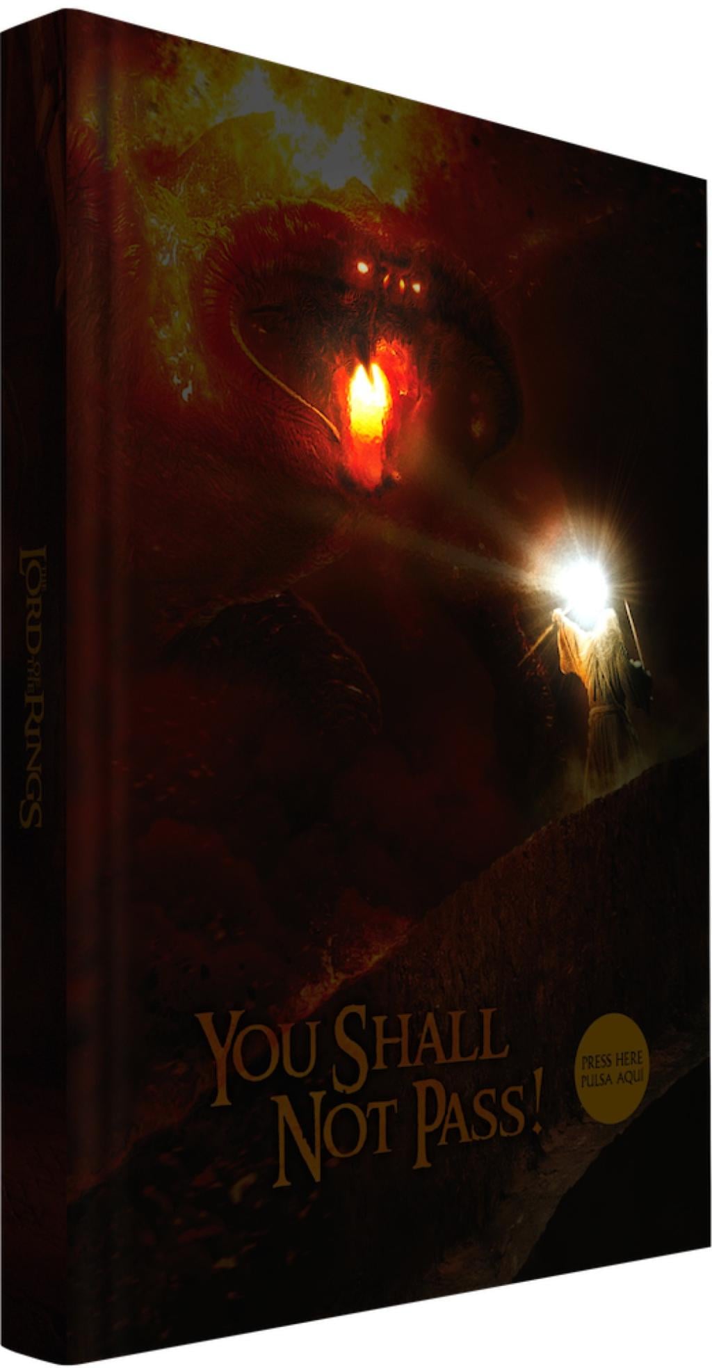 LE SEIGNEUR DES ANNEAUX - You Shall Not.. -Cahier Lumineux 