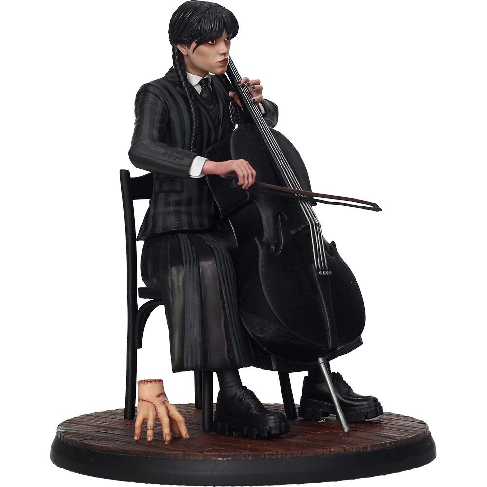 MERCREDI avec son Violoncelle -  Figurine 15cm - 2