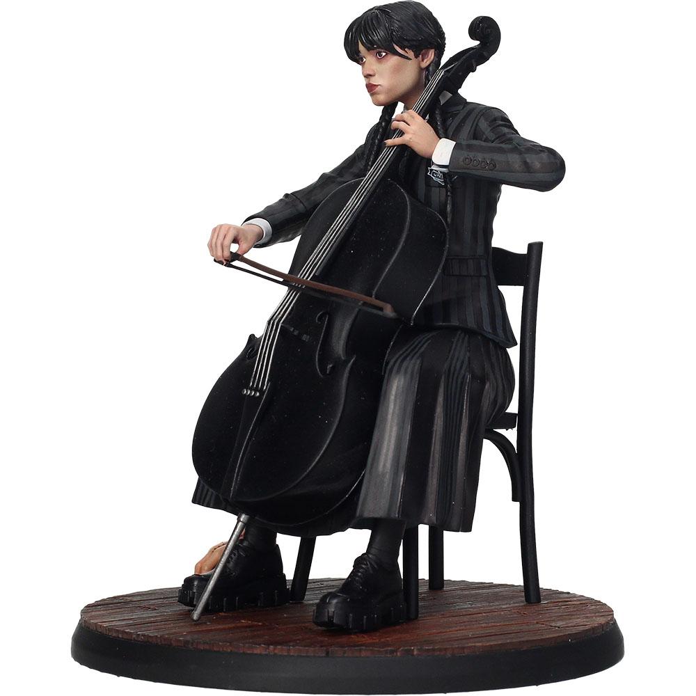 MERCREDI avec son Violoncelle -  Figurine 15cm - 6