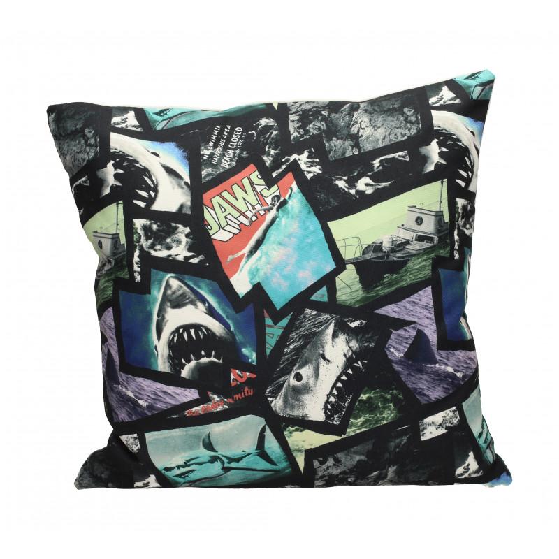 LES DENTS DE LA MER - Poster Collage - Coussin '40x40x1cm' - 2