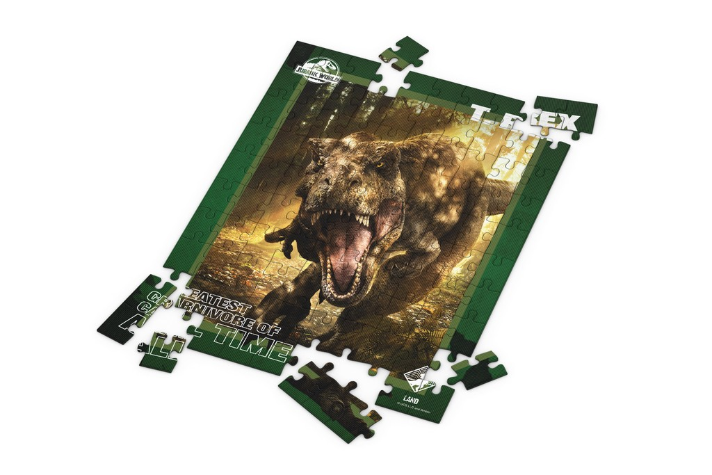 JURASSIC WORLD - T-Rex Poster - Puzzle 3D Effect 100P - 2