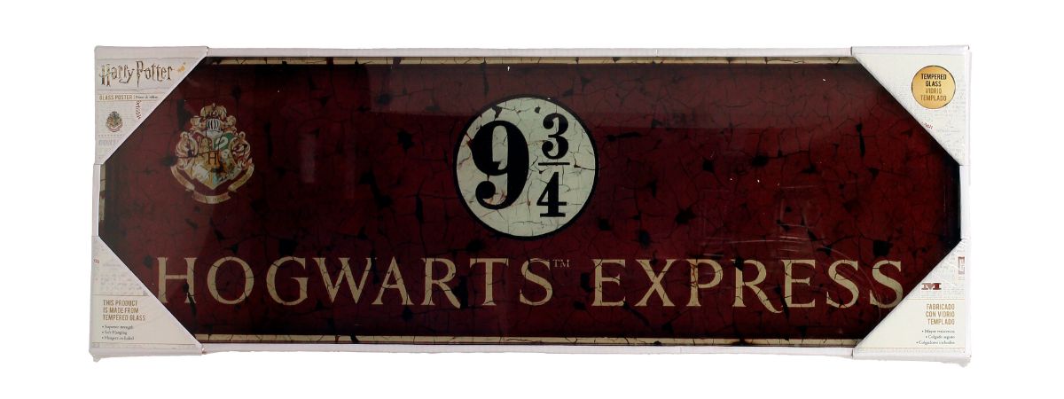 HARRY POTTER - GLASS PRINT - Hogwarts Express - 60X20 Cm_IMAGE_1