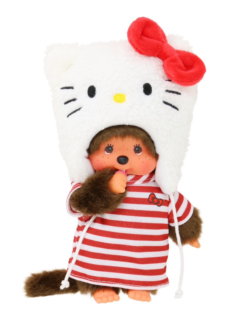 MONCHHICHI - Hello Kitty - Peluche 20cm - 2
