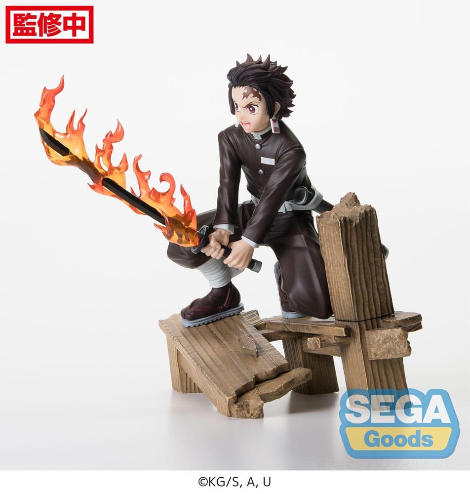 DEMON SLAYER - Tanjiro Kamado - Statuette Xross Link Anime 12cm - 2