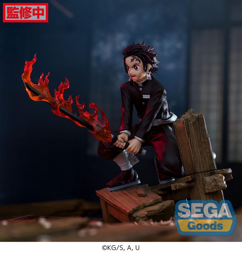 DEMON SLAYER - Tanjiro Kamado - Statuette Xross Link Anime 12cm - 5