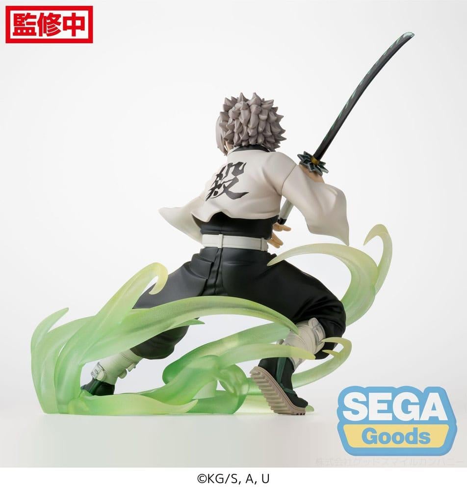 DEMON SLAYER - Sanemi Shinazugawa - Statuette Xross Link Anime 12cm - 3