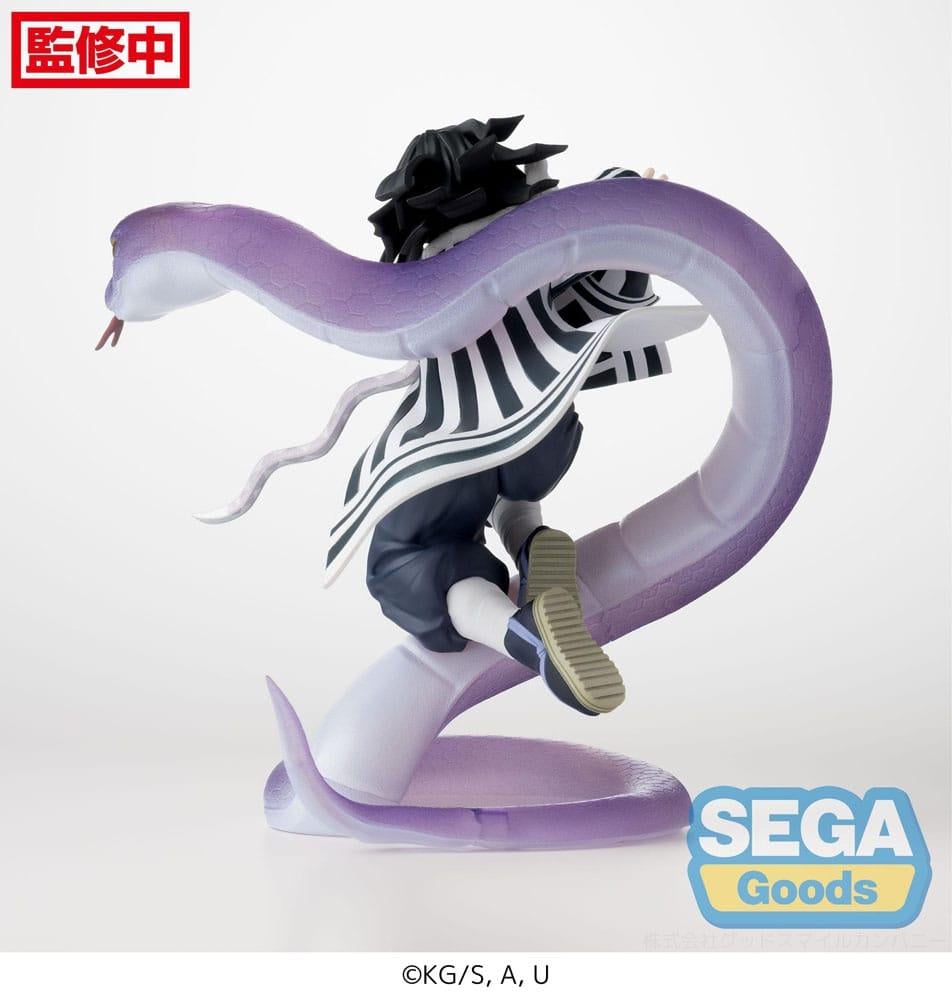 DEMON SLAYER - Obanai Iguro - Statuette Xross Link Anime 14cm - 3