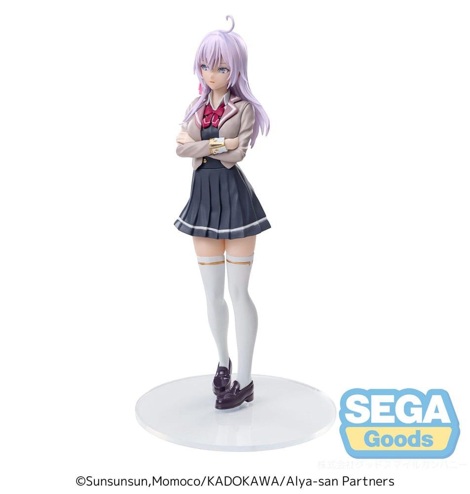 ALYA SOMETIMES HIDES HER FEELINGS .. - Alya - Statuette Luminasta 18cm - 2