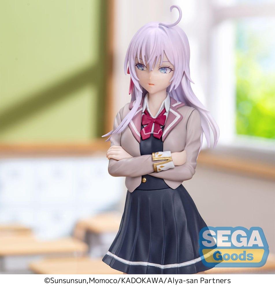 ALYA SOMETIMES HIDES HER FEELINGS .. - Alya - Statuette Luminasta 18cm - 5