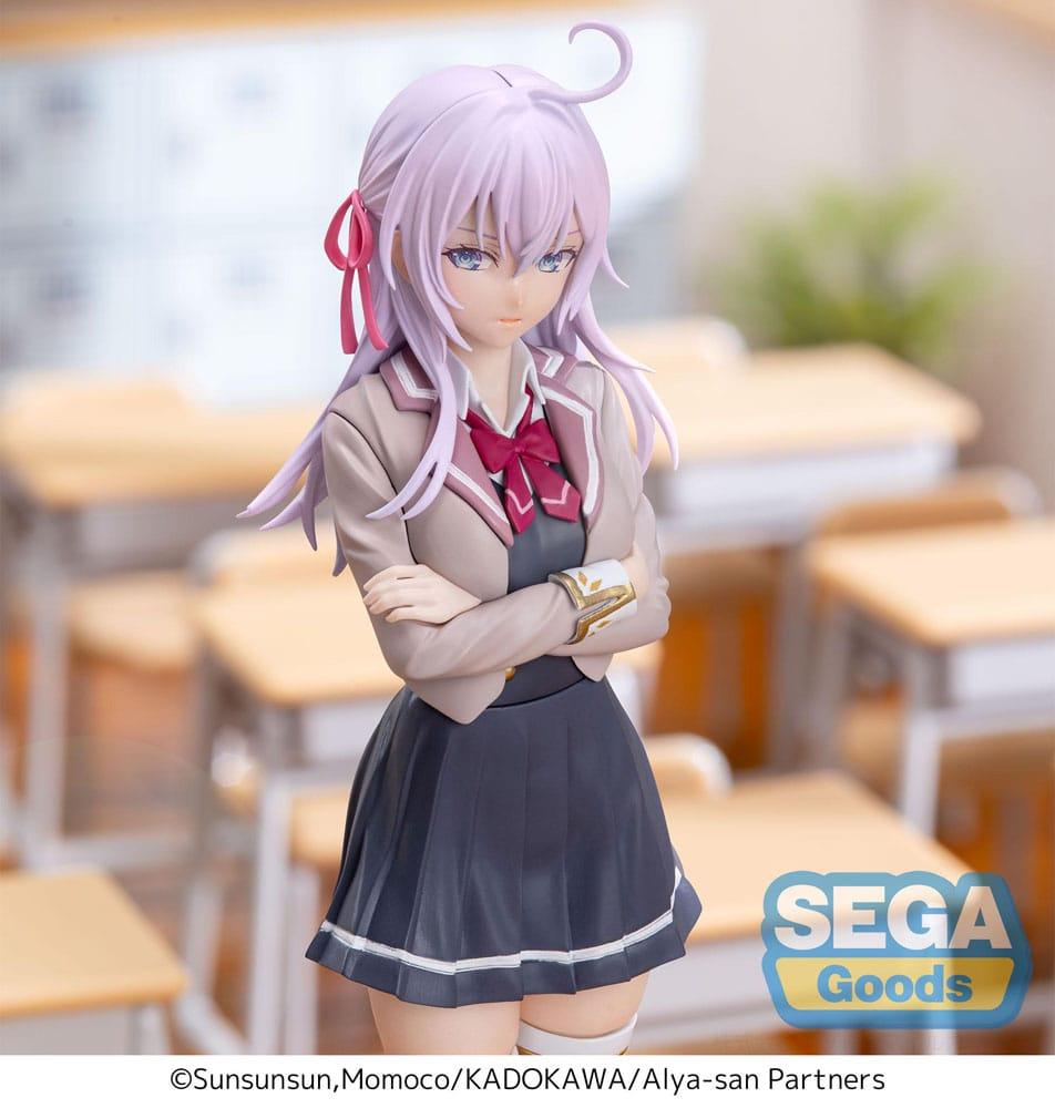 ALYA SOMETIMES HIDES HER FEELINGS .. - Alya - Statuette Luminasta 18cm - 6