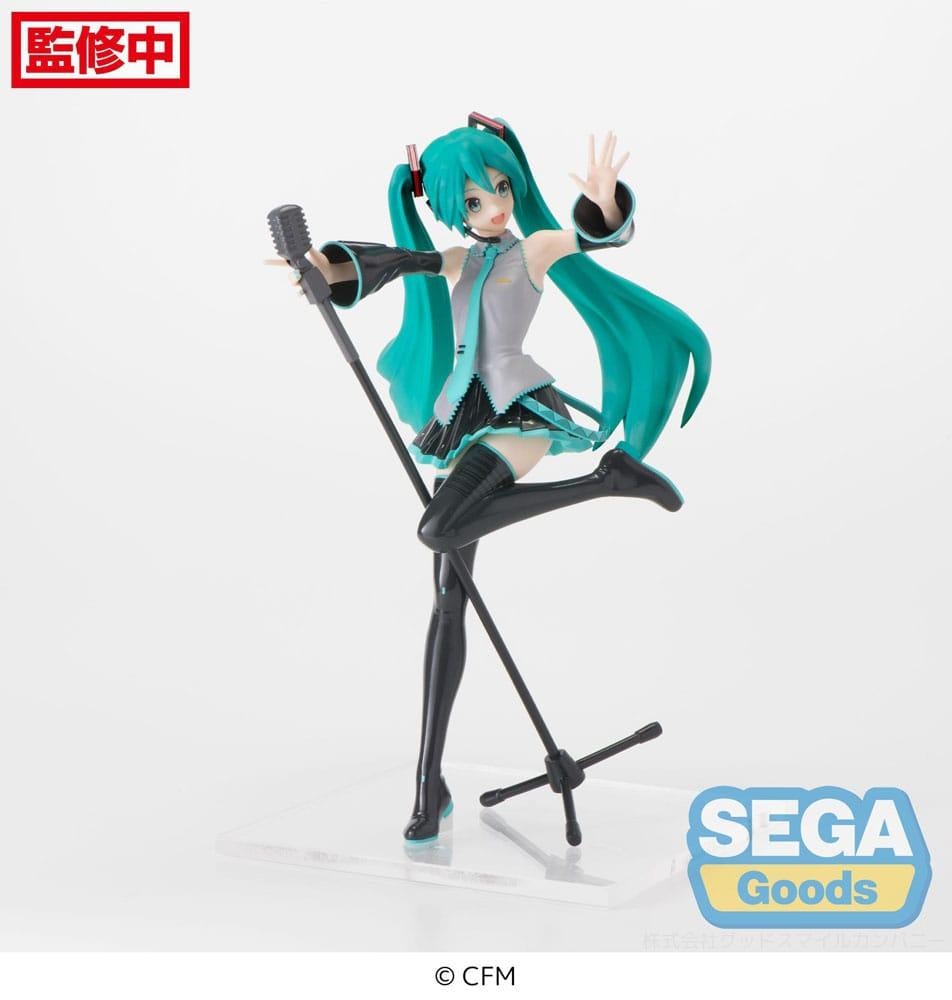 HATSUNE MIKU - Project DIVA MEGA39's 15th - Statuette Luminasta 18cm - 2