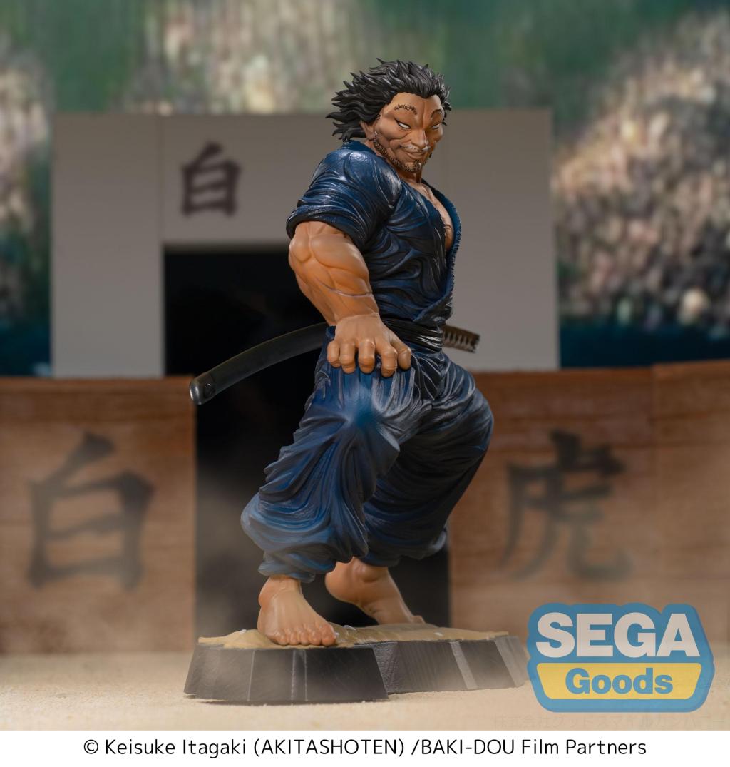 BAKI-DOU - Musashi Miyamoto - Figure Luminasta 17cm - 2