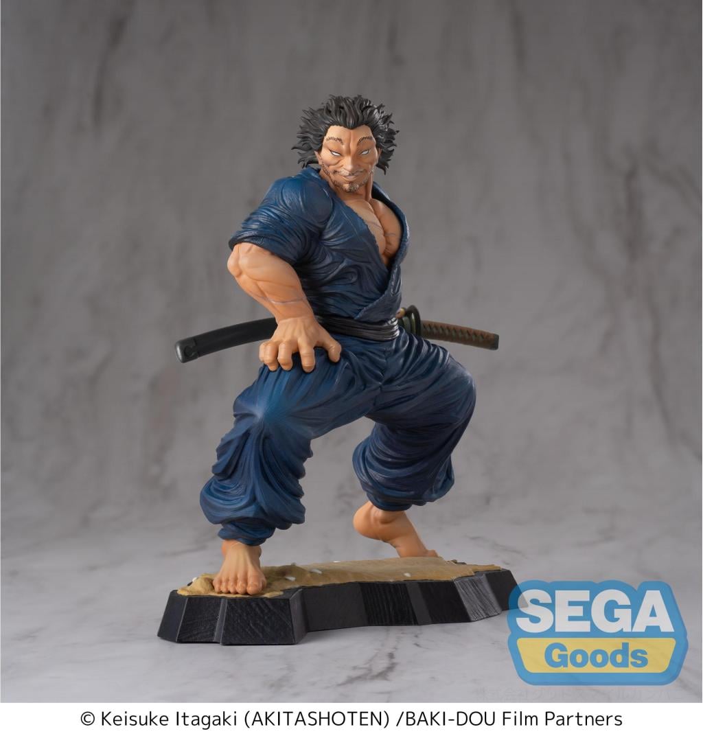 BAKI-DOU - Musashi Miyamoto - Figure Luminasta 17cm - 5
