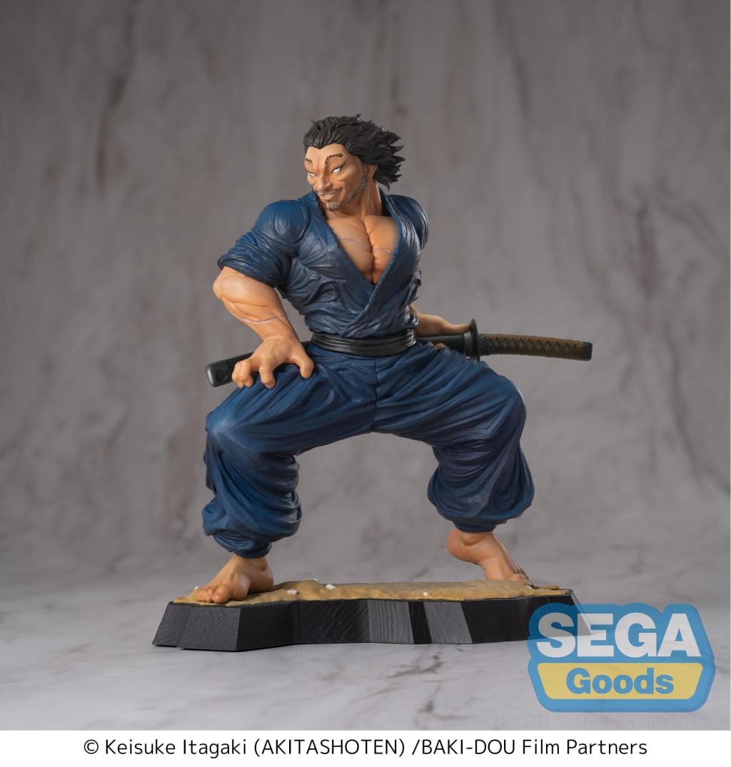 BAKI-DOU - Musashi Miyamoto - Figure Luminasta 17cm - 6