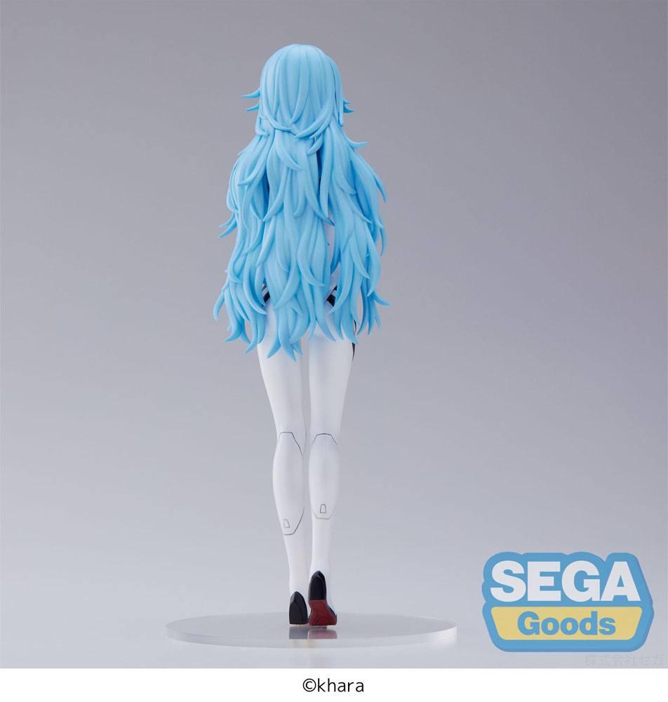 EVANGELION 3.0+1.0 - Rei Ayanami Cheveux long - Statuette SPM 21cm - 3
