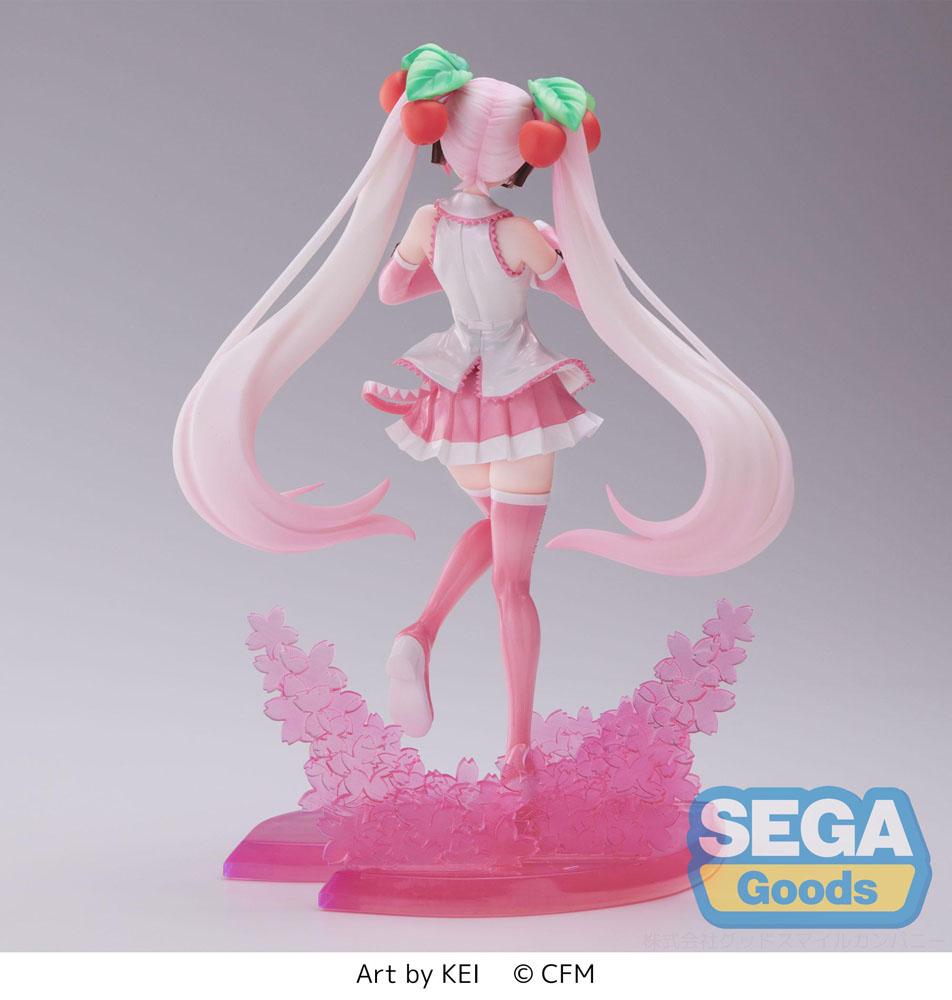 HATSUNE MIKU - Sakura Miku 2023 - Statuette Luminasta 21cm - 3