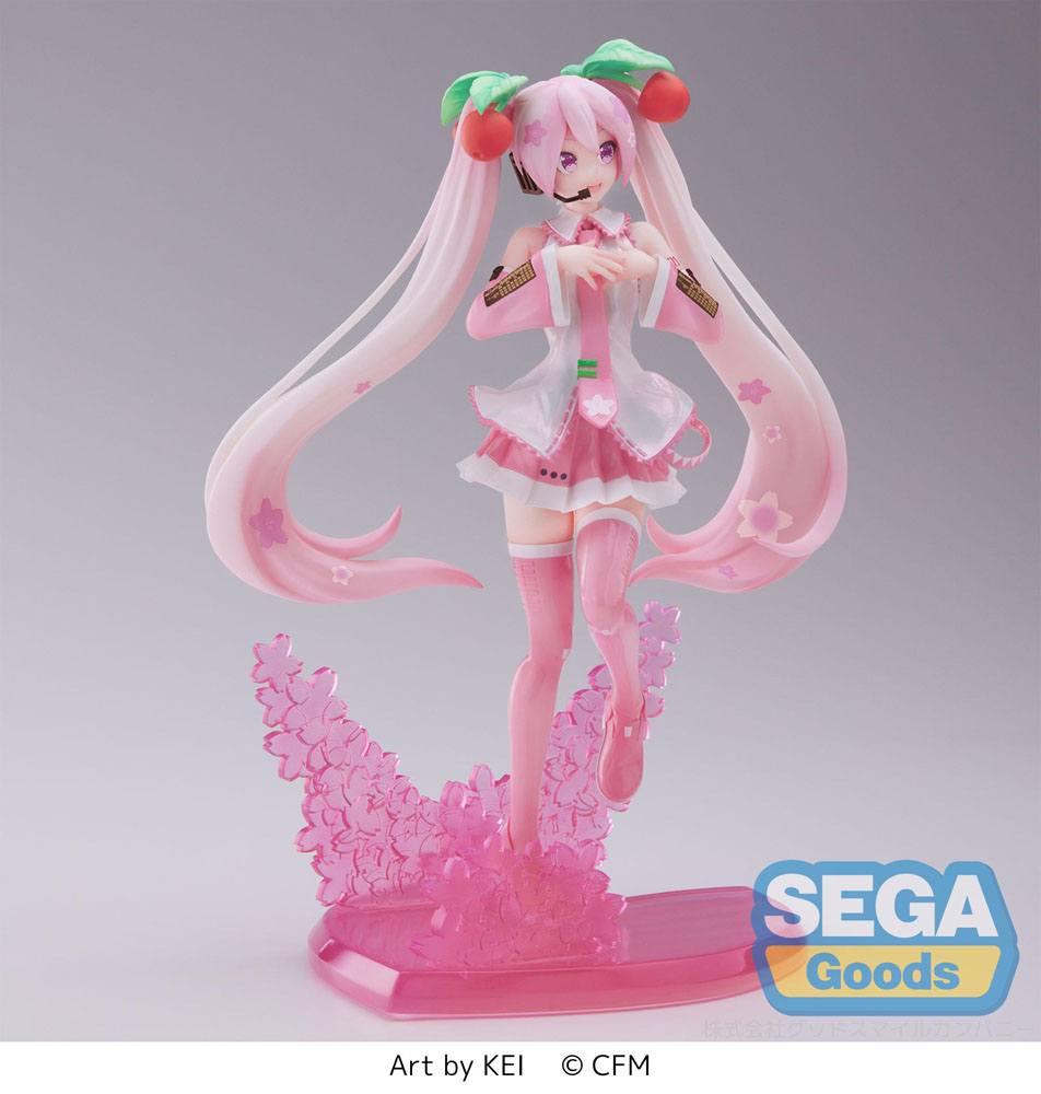 HATSUNE MIKU - Sakura Miku 2023 - Statuette Luminasta 21cm - 4